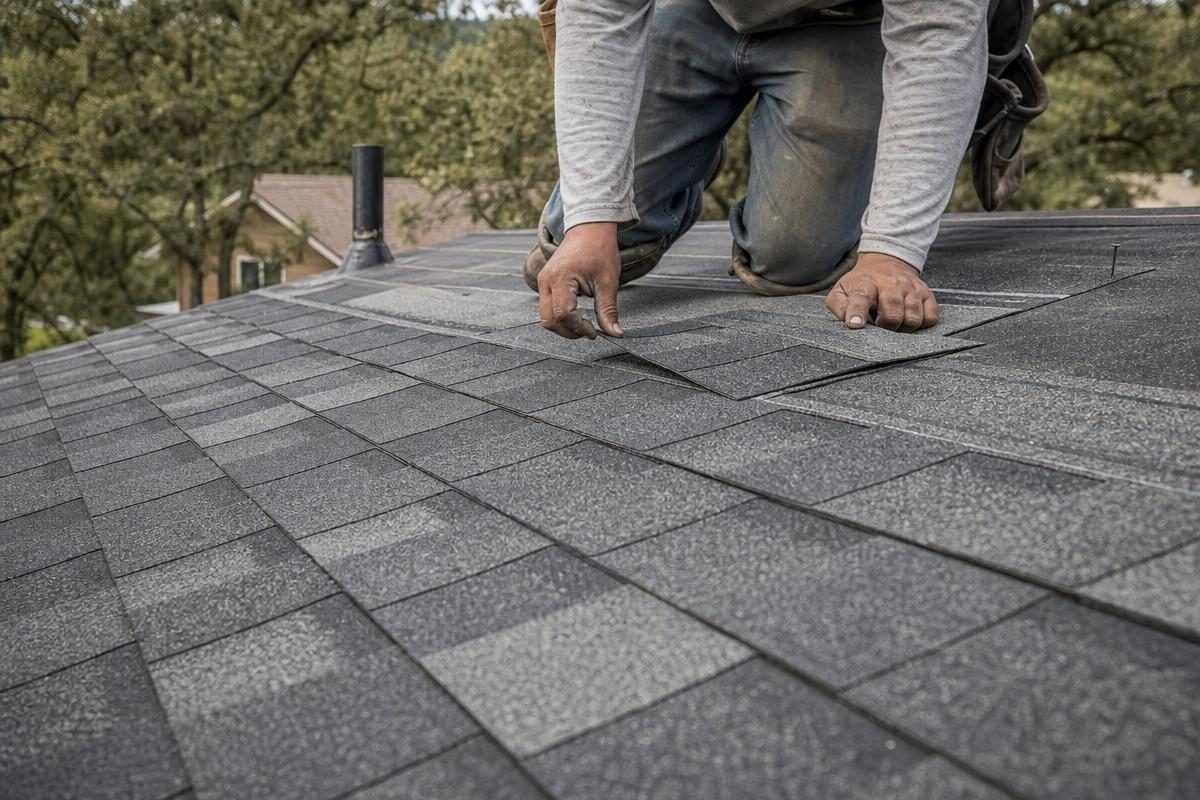 WUI-compliant Class A fire-rated roof installation in El Dorado County