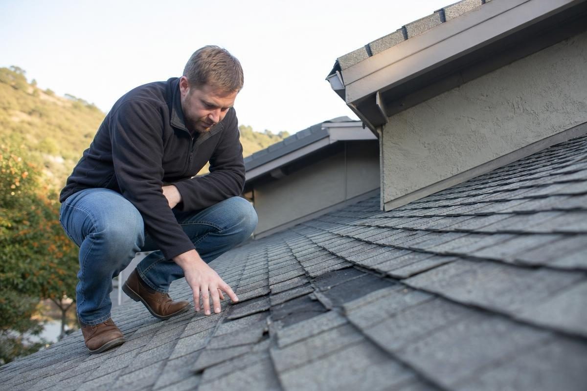 roof replacement vs roof repair inspection on Sacramento area home