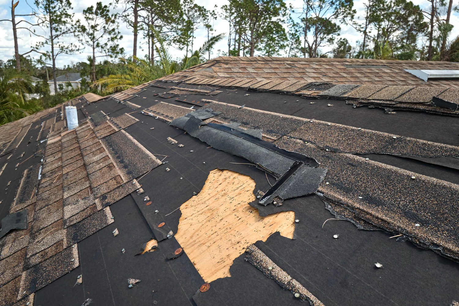 Storm Damage Roof Repair