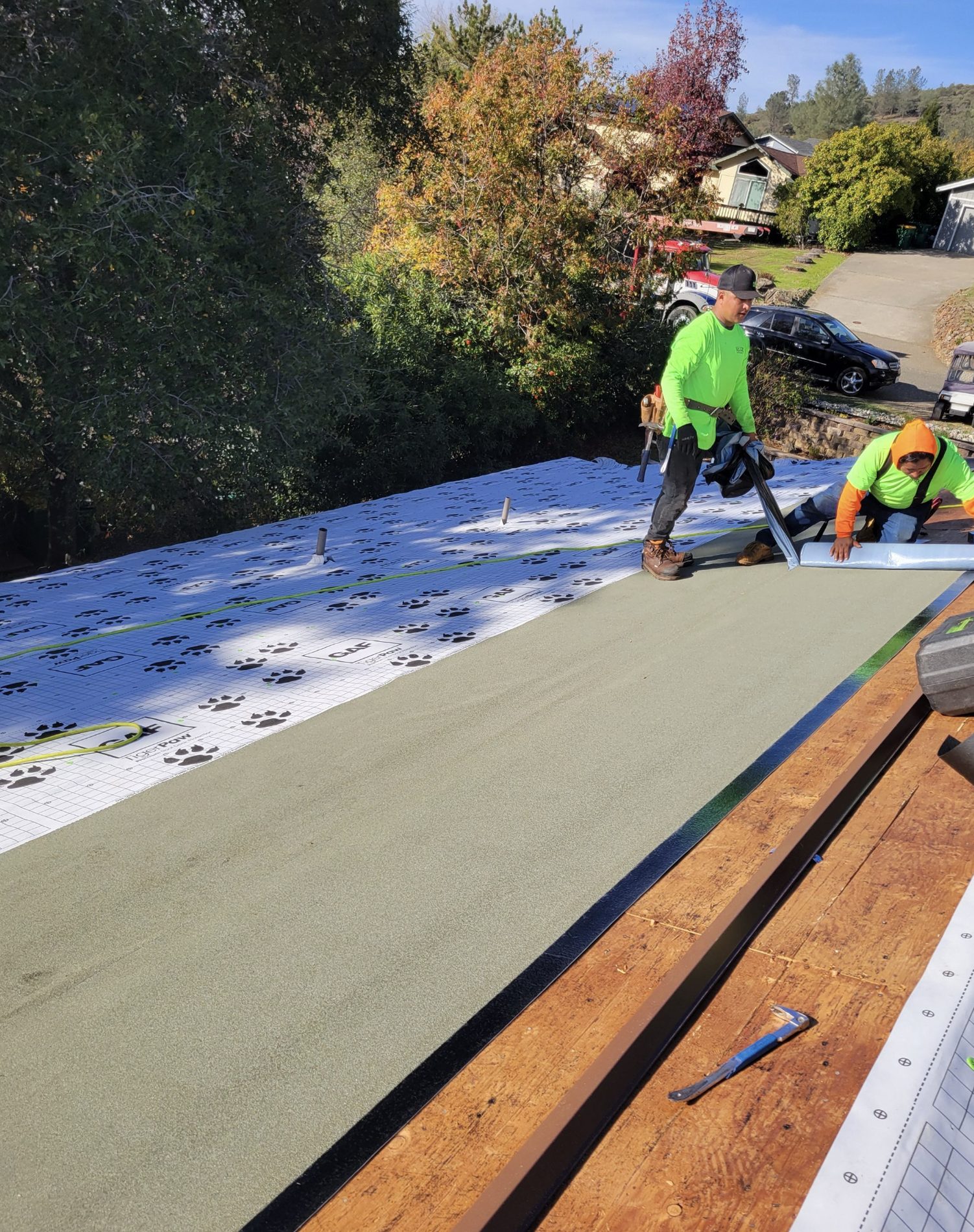 New Roof Construction and Installation