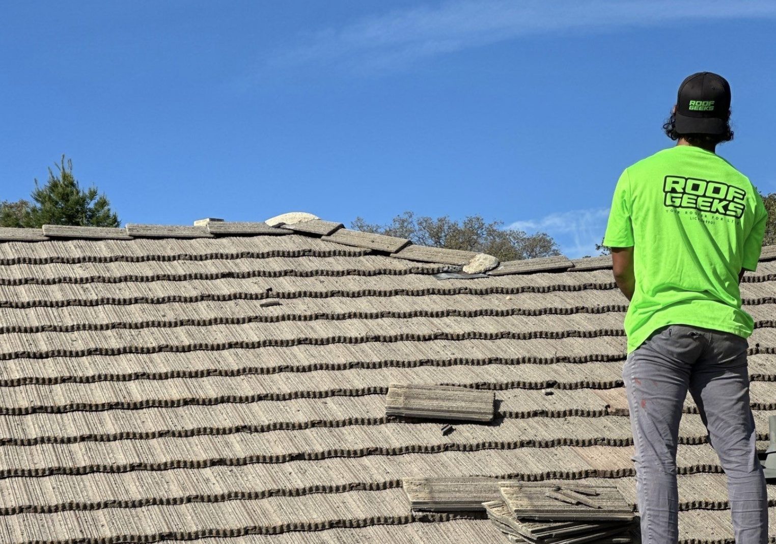 Concrete Tile Roof Repair and Restoration